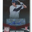 ANDY WILKINS AUTOGRAPH RC 2015 Elite 21st Century Signatures ROOKIE White Sox