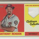 ANTHONY RENDON GAME USED JERSEY 2018 Topps Heritage Clubhouse Collection Relics
