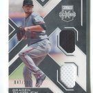 BRADEN SHIPLEY DUAL GAME USED JERSEY RC SER# 47/299 2016 Elite Edition Materials