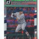 CARLOS CORREA SER# 207/357 2017 Donruss Stat Line Career #98 Astros