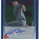CHRIS BALCOLM-MILLER AUTOGRAPH RC SER# 179/199 2011 Bowman Draft Prospect BLUE