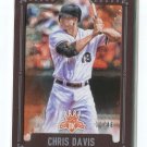 CHRIS DAVIS SP SER# 11/49 2017 Diamond Kings Framed Brown #106 SHORT PRINT