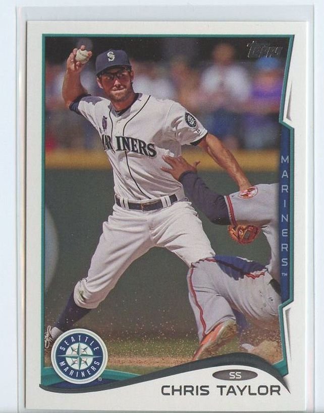 CHRIS TAYLOR RC 2014 Topps Update #US180 ROOKIE Mariners