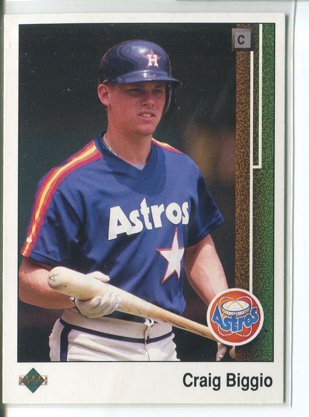 CRAIG BIGGIO RC 1989 Upper Deck #273 ROOKIE Astros