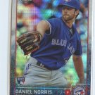 DANIEL NORRIS PRISM REFRACTOR RC 2015 Topps Chrome #87 ROOKIE Blue Jays
