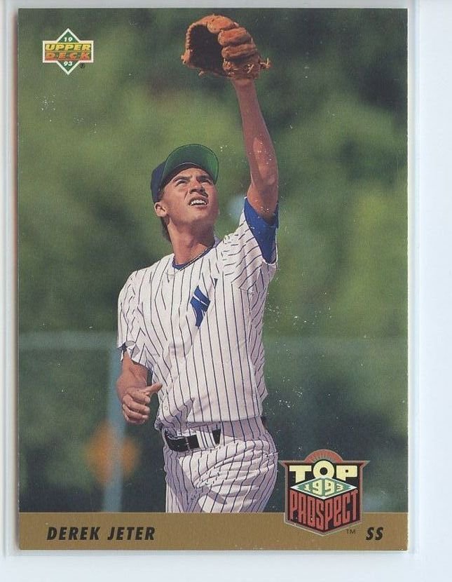 DEREK JETER RC 1993 Upper Deck #449 ROOKIE Yankees