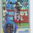 DIDI GREGORIUS 2018 Topps '83 Topps Silver Pack Chrome #144 Yankees