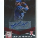 DILSON HERRERA AUTOGRAPH RC 2015 Elite 21st Century Signatures #21 ROOKIE Mets