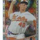 DYLAN BUNDY X-FRACTOR RC 2013 Topps Chrome #125 ROOKIE Orioles