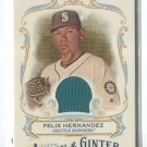 FELIX HERNANDEZ GAME USED JERSEY 2016 Topps Allen and Ginter Relics A Mariners