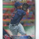 FRANCISCO LINDOR REFRACTOR 2016 Topps Chrome #3 Indians