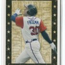 FREDDIE FREEMAN RC 2010 Topps Pro Debut Future Foundations #FF3 ROOKIE
