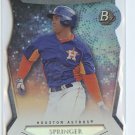GEORGE SPRINGER DIE CUT RC 2014 Bowman Platinum Top Prospects ROOKIE Astros