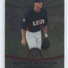 GEORGE SPRINGER RC 2010 Bowman Platinum Prospects #PP48 ROOKIE Team USA