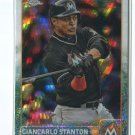 GIANCARLO STANTON PRISM REFRACTOR 2015 Topps Chrome #65 Marlins