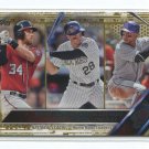 GOLD NOLAN ARENADO/BRYCE HARPER/CARLOS GONZALEZ SER# 1764/2016 Topps #337