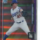 GRANT HOLMES PURPLE REFRACTOR RC SER# 59/250 2015 Bowman Chrome Prospect #BCP237