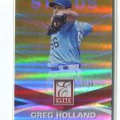 GREG HOLLAND SER# 10/49 2015 Elite Status GOLD #133 Royals