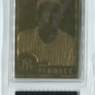 HERB PENNOCK 22KT GOLD CARD 1996-03 Danbury Mint #36 Yankees