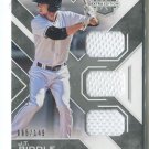 J.T. RIDDLE TRIPLE GAME USED JERSEY RC SER# 85/149 2016 Elite Extra Edition