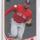 JACKIE BRADLEY JR RC 2013 Topps #382 ROOKIE Red Sox