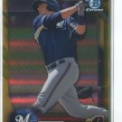 JACOB NOTTINGHAM GOLD REFRACTOR RC SER# 16/50 2016 Bowman Chrome Prospects