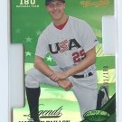 JAMESON TAILLON MIRROR GREEN DIE-CUT RC SER# 101/199 2013 USA Legends Certified
