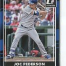 JOC PEDERSON SER# 163/199 2016 Donruss Black Border #106 Dodgers