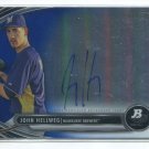 JOHN HELLWEG AUTOGRAPH BLUE REFRACTOR RC SER# 102/199 2013 Bowman Platinum