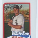 JOSE ABREU RC 2014 Topps '89 Topps Die Cut Minis #TMJA UPD ROOKIE White Sox