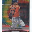 JOSE ALTUVE TIE-DYE PRIZM SER# 8/50 2015 Panini Prizms Tie Dyed #93 Astros