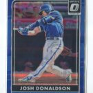 JOSH DONALDSON SP SER# 94/149 2016 Donruss Optic Blue #161B MVP VARIATION Jays