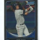 JUAN AVILA BLACK REFRACTOR RC SER# 32/35 2013 Bowman Chrome Draft Picks #BDPP99