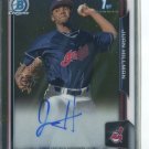 JUAN HILLMAN AUTOGRAPH RC 2015 Bowman Chrome Draft Pick #BCAJHI ROOKIE Indians