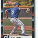 JULIO URIAS RC SER# 104/199 2016 Donruss The Prospects Black Border #TP2 Dodgers