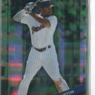 JUSTIN UPTON GREEN REFRACTOR SER# 56/99 2015 Bowman's Best #64 Padres
