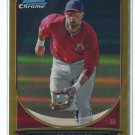 KALEB COWART GOLD REFRACTOR RC SER# 18/50 2013 Bowman Chrome Top Prospects #TP19