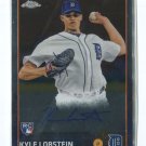 KYLE LOBSTEIN AUTOGRAPH RC 2015 Topps Chrome Rookie #ARKL Tigers