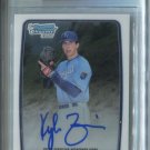 KYLE ZIMMER AUTOGRAPH RC (GRADED BGS 9.5) 2012 Bowman Chrome Draft Draft Pick