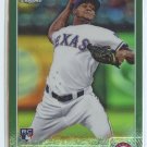 LISALVERTO BONILLA GREEN REFRACTOR RC SER# 99/99! 2015 Topps Chrome #64 Rangers