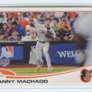 MANNY MACHADO RC 2013 Topps Update #US216A ROOKIE Orioles