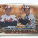 MANNY MACHADO/CAL RIPKEN JR. 2015 Topps Inspired Play #I1 Orioles
