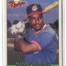 MANNY RAMIREZ RC 1992 Donruss Rookies #98 Indians
