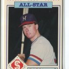 MARK MCGWIRE 1986 Southern League All-Stars Jennings #3 Huntsville Stars RC