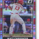 MATT CARPENTER SER# 62/287 2016 Donruss Stat Line Career #89 Cardinals