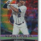 MELVIN UPTON TIE-DYE PRIZM SER# 8/50 2015 Panini Prizms Tie Dyed #30 Braves