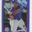MICHAEL CHOICE PURPLE REFRACTOR RC 2014 Topps Chrome #88 ROOKIE Rangers