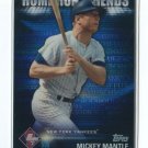 MICKEY MANTLE 2012 Topps Prime Nine Home Run Legends #HRL6 Yankees