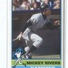 MICKEY RIVERS SP 2013 Topps Archives #227 SHORT PRINT Yankees