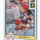 MIKE TROUT 2016 Donruss '82 #1 Angels